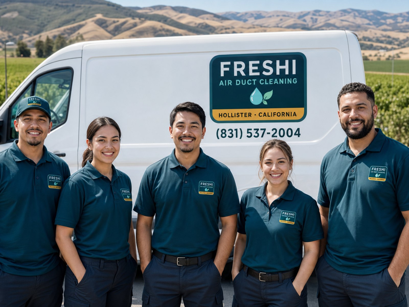 Freshi Air Duct Cleaning team